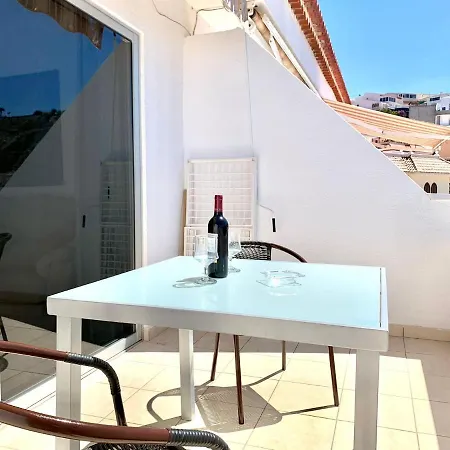 Inmejorables Vistas, Estudio Solo Adultos, Con Freewifi, Piscina, Cerca De Playa De America, En Sur De Tenerife Lägenhet Costa Adeje (Tenerife)