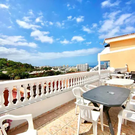 Lägenhet Inmejorables Vistas, Estudio Solo Adultos, Con Freewifi, Piscina, Cerca De Playa De America, En Sur De Tenerife