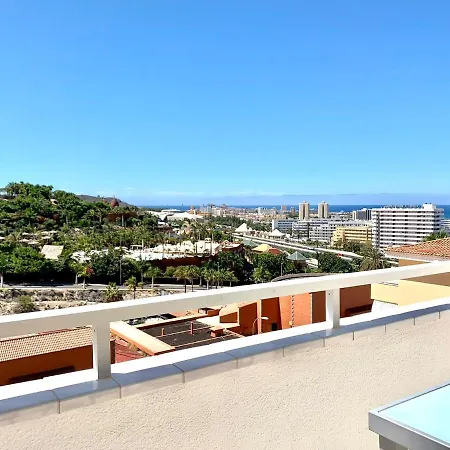 Lägenhet Inmejorables Vistas, Estudio Solo Adultos, Con Freewifi, Piscina, Cerca De Playa De America, En Sur De Tenerife *