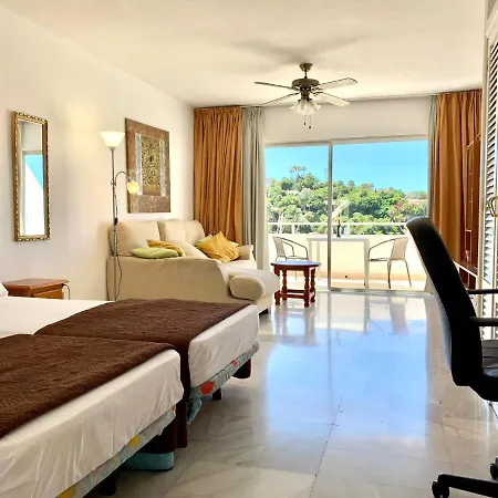 Inmejorables Vistas, Estudio Solo Adultos, Con Freewifi, Piscina, Cerca De Playa De America, En Sur De Tenerife Lägenhet *