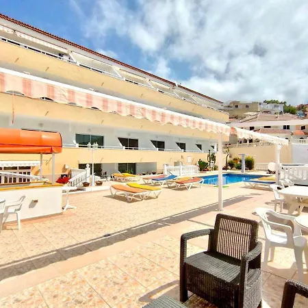 Inmejorables Vistas, Estudio Solo Adultos, Con Freewifi, Piscina, Cerca De Playa De America, En Sur De Tenerife Lägenhet Costa Adeje (Tenerife)
