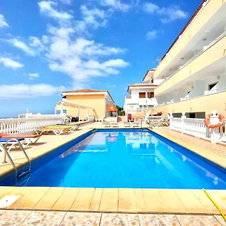Inmejorables Vistas, Estudio Solo Adultos, Con Freewifi, Piscina, Cerca De Playa De America, En Sur De Tenerife Costa Adeje (Tenerife)