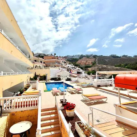 Lägenhet Inmejorables Vistas, Estudio Solo Adultos, Con Freewifi, Piscina, Cerca De Playa De America, En Sur De Tenerife Costa Adeje (Tenerife)
