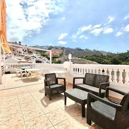 Inmejorables Vistas, Estudio Solo Adultos, Con Freewifi, Piscina, Cerca De Playa De America, En Sur De Tenerife * Costa Adeje (Tenerife)