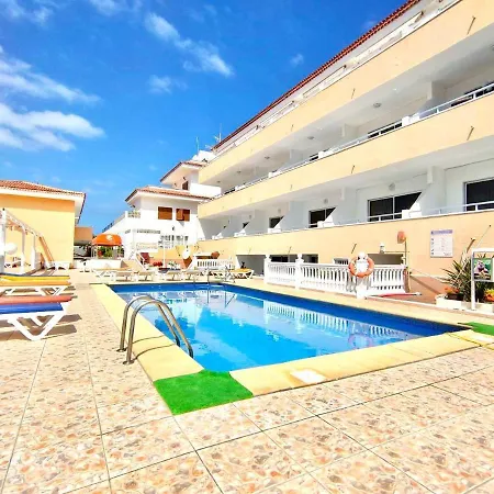 Inmejorables Vistas, Estudio Solo Adultos, Con Freewifi, Piscina, Cerca De Playa De America, En Sur De Tenerife Lägenhet