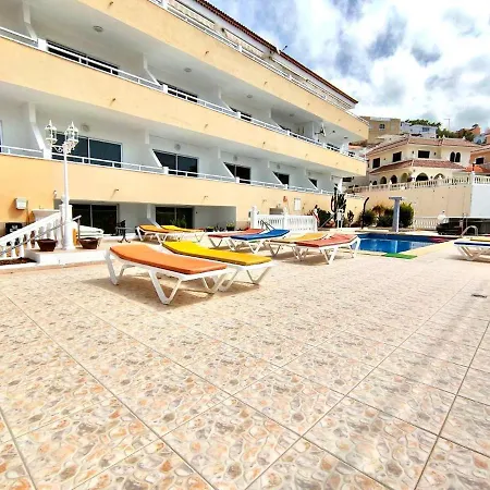 Lägenhet Inmejorables Vistas, Estudio Solo Adultos, Con Freewifi, Piscina, Cerca De Playa De America, En Sur De Tenerife Costa Adeje (Tenerife)