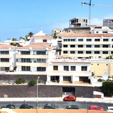 Inmejorables Vistas, Estudio Solo Adultos, Con Freewifi, Piscina, Cerca De Playa De America, En Sur De Tenerife