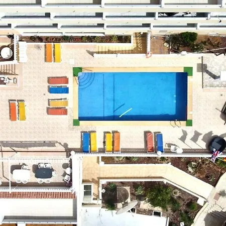 Lägenhet Inmejorables Vistas, Estudio Solo Adultos, Con Freewifi, Piscina, Cerca De Playa De America, En Sur De Tenerife