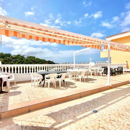 Lägenhet Inmejorables Vistas, Estudio Solo Adultos, Con Freewifi, Piscina, Cerca De Playa De America, En Sur De Tenerife *