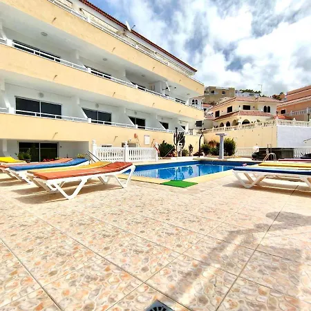 Lägenhet Inmejorables Vistas, Estudio Solo Adultos, Con Freewifi, Piscina, Cerca De Playa De America, En Sur De Tenerife *