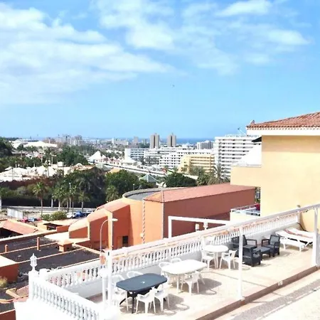 Inmejorables Vistas, Estudio Solo Adultos, Con Freewifi, Piscina, Cerca De Playa De America, En Sur De Tenerife Lägenhet *