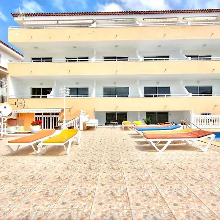 Inmejorables Vistas, Estudio Solo Adultos, Con Freewifi, Piscina, Cerca De Playa De America, En Sur De Tenerife Lägenhet Costa Adeje (Tenerife)