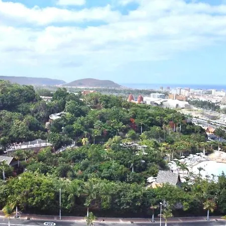 Inmejorables Vistas, Estudio Solo Adultos, Con Freewifi, Piscina, Cerca De Playa De America, En Sur De Tenerife *