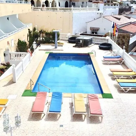Lägenhet Inmejorables Vistas, Estudio Solo Adultos, Con Freewifi, Piscina, Cerca De Playa De America, En Sur De Tenerife Costa Adeje (Tenerife)